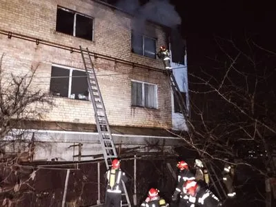 В Киеве в частном доме сгорел мужчина