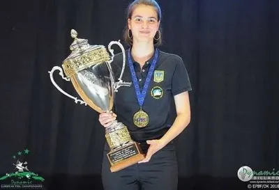 Украинка стала победительницей бильярдного турнира в Италии