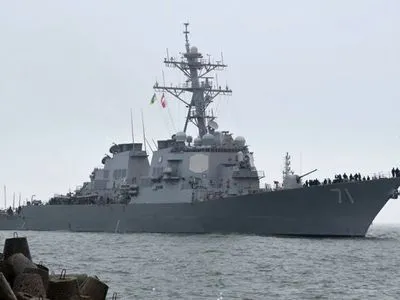 В Одессу прибыл американский эсминец "USS Ross"