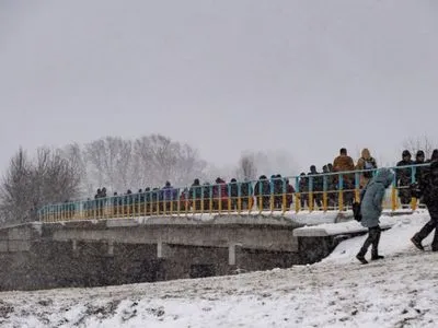 Президент відкрив відбудований міст на Прикарпатті