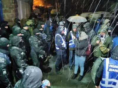 В полиции рассказали о ситуации под Лукьяновским СИЗО