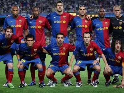 "Барселона" возглавила рейтинг лучших команд десятилетия