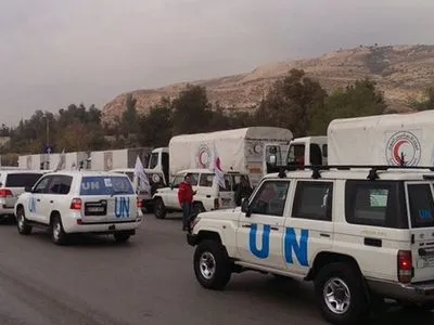 ООН отправила в Сирию гуманитарный караван