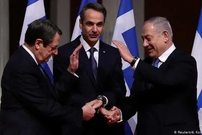 Греція, Ізраїль і Кіпр підписали угоду про будівництво газопроводу