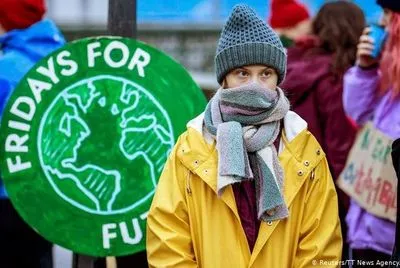 Екоактивистка Грета Тунберг встретила день рождения на акции в защиту климата
