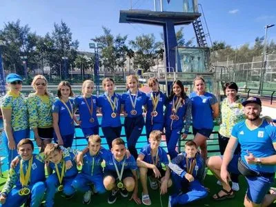 Украинские прыгуны в воду завоевали больше 20 медалей на турнире в Испании