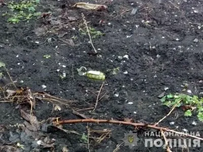 В Донецкой области во дворе дома произошел взрыв
