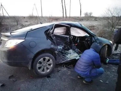 На Київщині через зіткнення двох автомобілів загинула одна людина