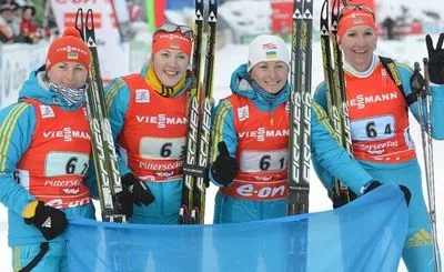 Жіноча збірна України залишилась без медалі в естафеті Кубку світу з біатлону