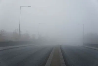 Водіїв попередили про ожеледь та туман
