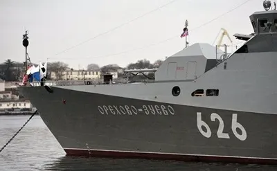 Российские моряки стреляли по надводным и воздушным целям у берегов Крыма