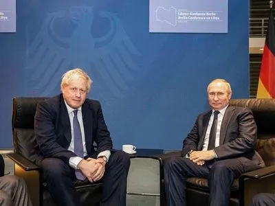 Джонсон отказал Путину в нормализации отношений между Британией и Россией