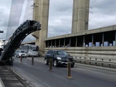 В Киеве 21 января частично ограничат движение на Южном мосту