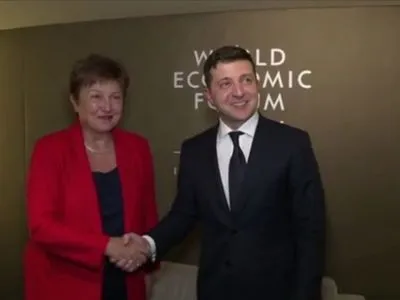 Глава МВФ поговорила із Зеленським про українську мову