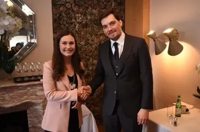 Закликав інвестувати в Україну: Гончарук у Давосі зустрівся з прем‘єр-міністром Фінляндії