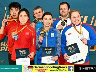 Стрелки из Украины получили пять медалей на соревнованиях в Мюнхене