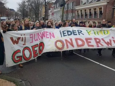 У Нідерландах відбувається страйк вчителів