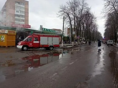В Кировоградской области горела аптека