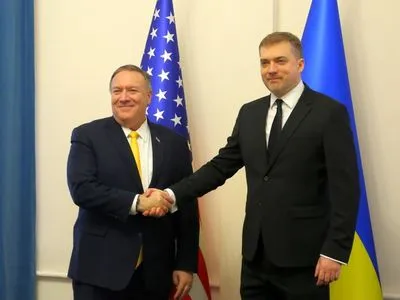 Загороднюк и Помпео обсудили оборонную помощь Украине