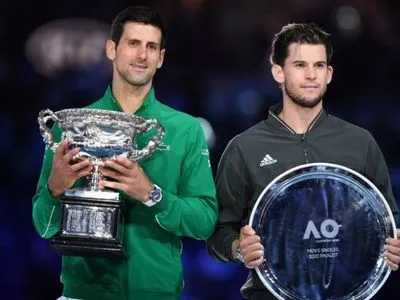 Джокович ввосьме став чемпіоном Відкритого чемпіонату Австралії з тенісу