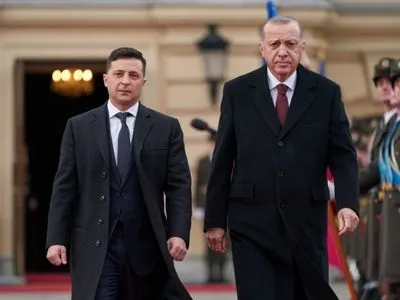 Переговори Зеленського з Ердоганом затягнулись на годину