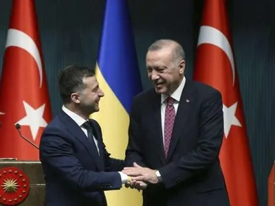 Зеленский и Эрдоган начали встречу тет-а-тет