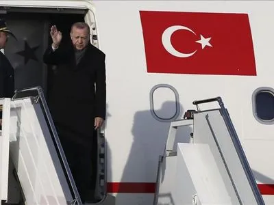Президент Туреччини прибув в Україну