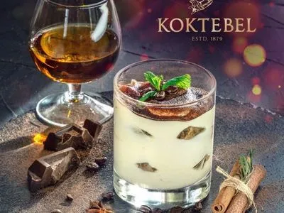 KOKTEBEL поділився рецептом десерту "тірамісу" на основі коньяку