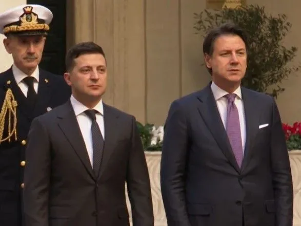 Зеленский встретился с премьер-министром Италии