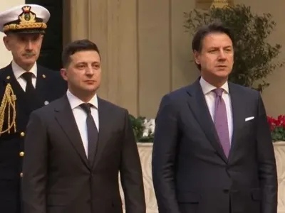 Зеленський зустрівся з прем’єр-міністром Італії
