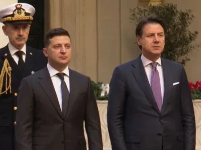 Зеленский встретился с премьер-министром Италии