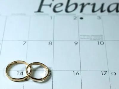У День святого Валентина в Україні планують одружитися понад 1,4 тисячі пар