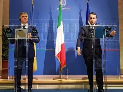 Италия заверила, что поддерживает Украину в противостоянии вооруженной агрессии