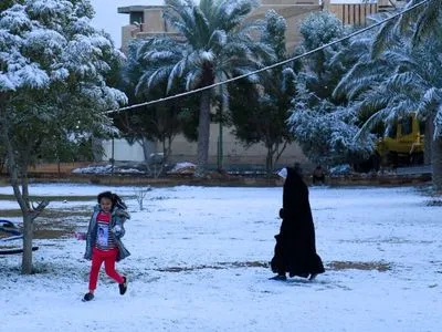 У Багдаді випав сніг вперше за 12 років