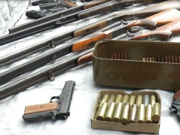 В Україні за минулий рік вилучили понад 1,5 тис. одиниць вогнепальної зброї