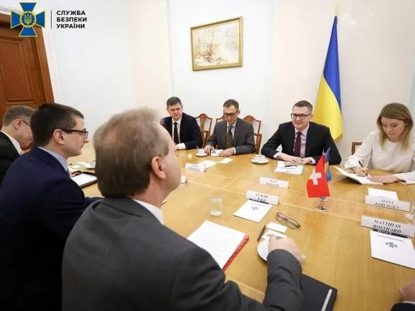Баканов обговорив із послом Швейцарії співробітництво у безпековій сфері