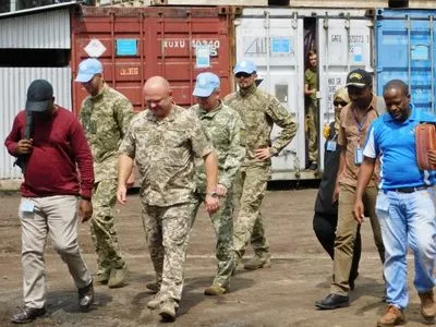 Інспектори Місії ООН в ДР Конго перевірили табір українських миротворців