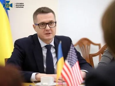 Баканов обговорив з представниками "Атлантичної Ради" США реформування безпекового сектора