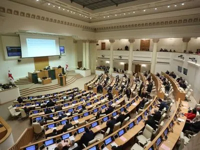 У парламенті Грузії під час виступу спікера зазвучав гімн СРСР