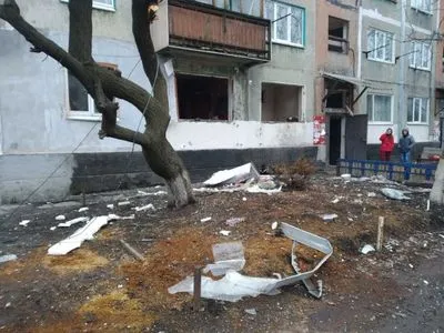 В Донецкой области в жилом доме взорвался газовый баллон, есть пострадавшие