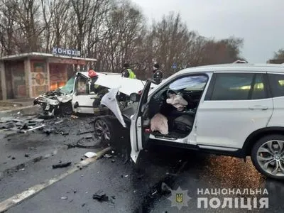 Во Львовской области из-за столкновения иномарок погибли два человека