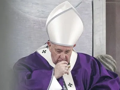 Папа Римський Франциск оголосив, що через застуду буде відсутнім на ще одному заході