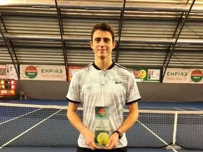 Украинский теннисист завоевал титул победителя на турнире в Словакии