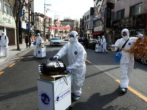 Від коронавірусу в Південній Кореї померла 41 людина, заражених - понад 6000