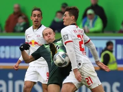 "Вольфсбург" во второй раз подряд потерял очки перед матчем с "Шахтером" в Лиге Европы