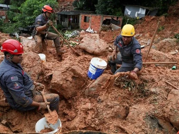 Кількість жертв злив у Сан-Паулу збільшилася до 40