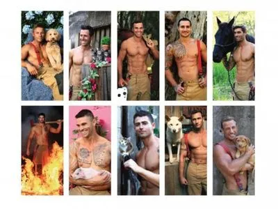 В Австралії розкупили всі календарі з пожежниками