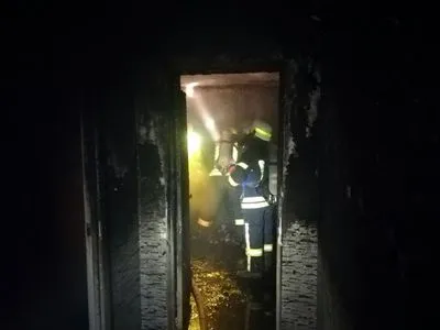 В Кривом Роге на пожаре погиб человек, еще двое пострадали
