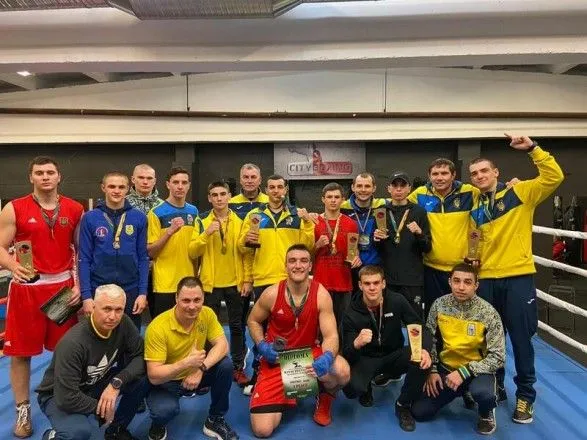 Молодежная сборная Украины по боксу завоевала ряд медалей на турнире в Литве
