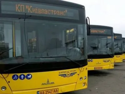 В столице за сутки была задержка 33 рейсов Киевпастранса